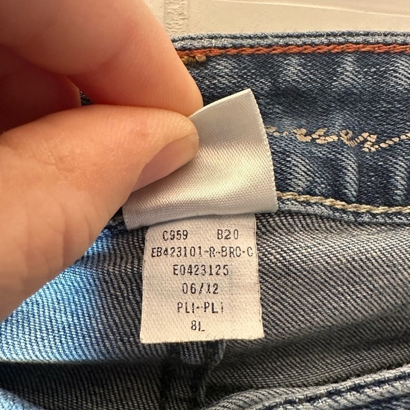 Eddie Bauer Women’s Size 8 Long Curvy Boot Cut Jeans - Picture 8 of 10